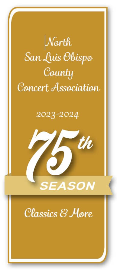 2023-2024 Line-up for the North SLO County Concert Association